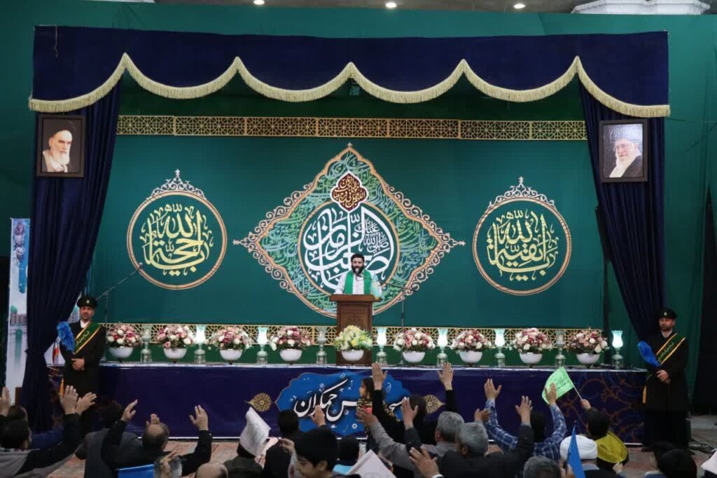 مراسم جشن میلاد حضرت مهدی عج 1402