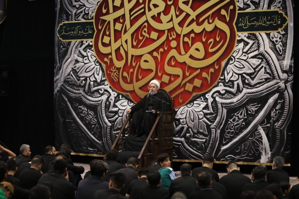 مراسم عزاداری محرم 1447 - شب سوم - هیات رزمندگان اسلام قم