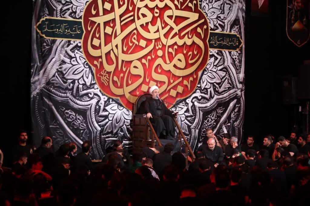 مراسم عزاداری محرم 1447 - شب سوم - هیات رزمندگان اسلام قم