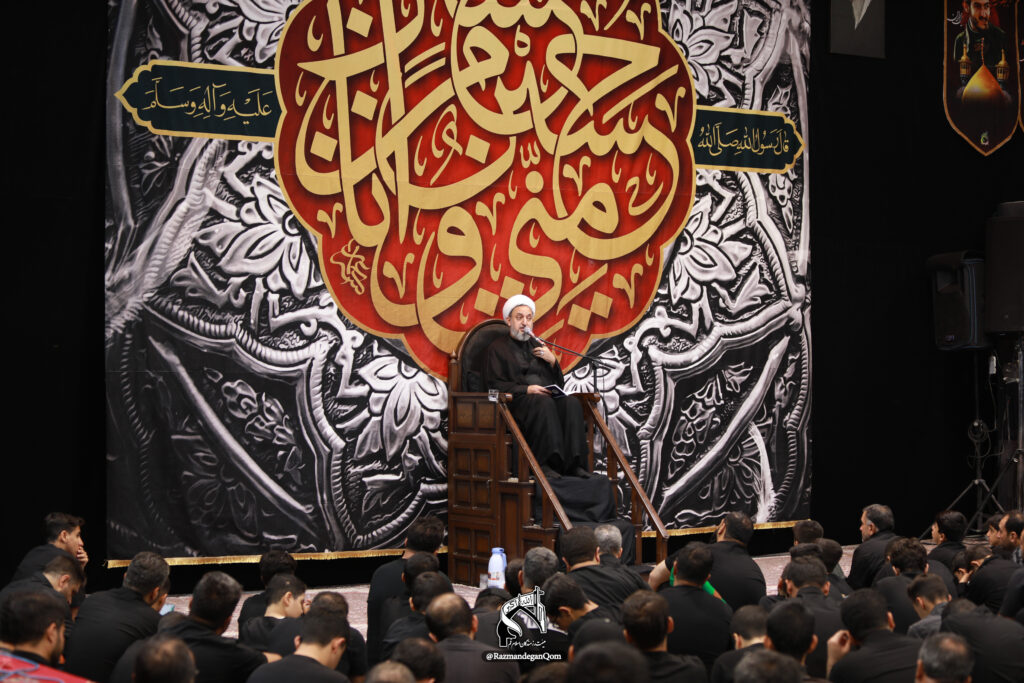 مراسم عزاداری محرم 1447 - شب چهارم - هیات رزمندگان اسلام قم
