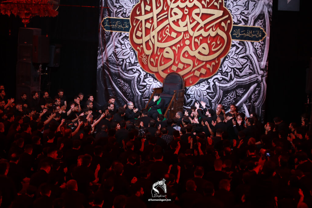 مراسم عزاداری محرم 1447 - شب چهارم - هیات رزمندگان اسلام قم
