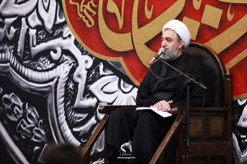 مراسم عزاداری محرم 1447 - شب هشتم - هیات رزمندگان اسلام قم