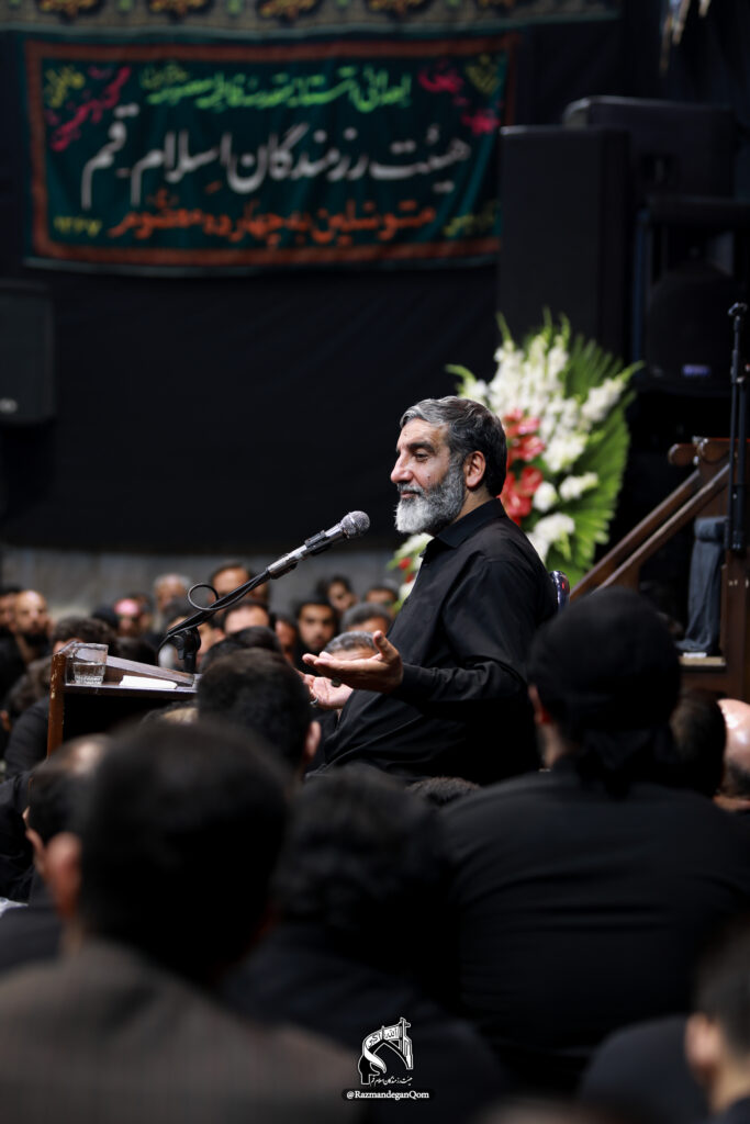 مراسم عزاداری محرم 1447 - شب هشتم - هیات رزمندگان اسلام قم