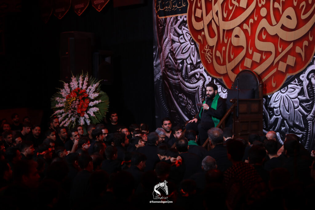 مراسم عزاداری محرم 1447 - شب هشتم - هیات رزمندگان اسلام قم