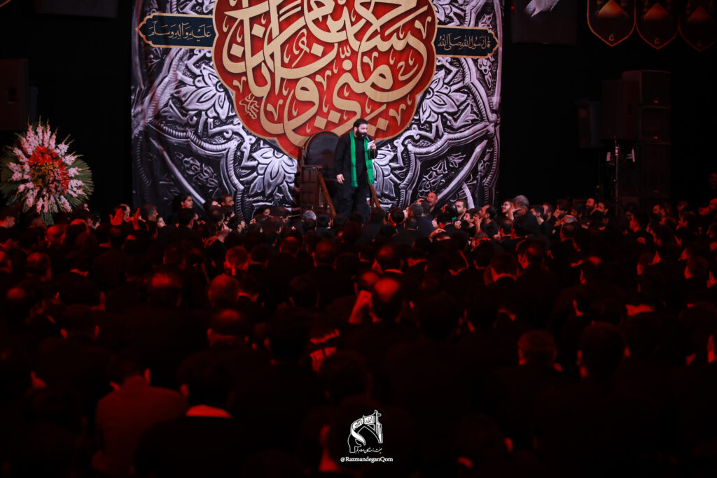مراسم عزاداری محرم 1447 - شب هشتم - هیات رزمندگان اسلام قم