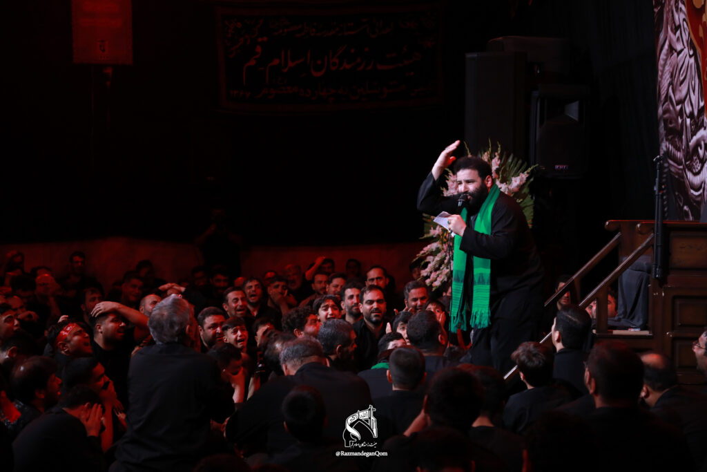 مراسم عزاداری محرم 1447 - شب هشتم - هیات رزمندگان اسلام قم