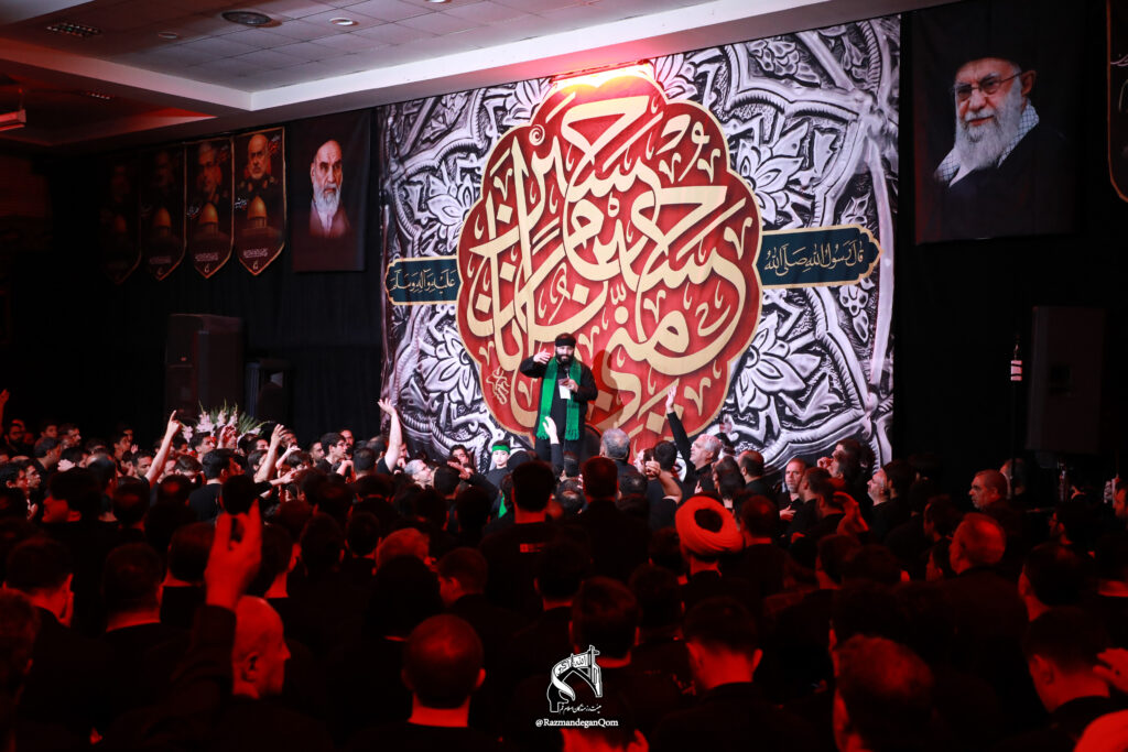 مراسم عزاداری محرم 1447 - شب هشتم - هیات رزمندگان اسلام قم
