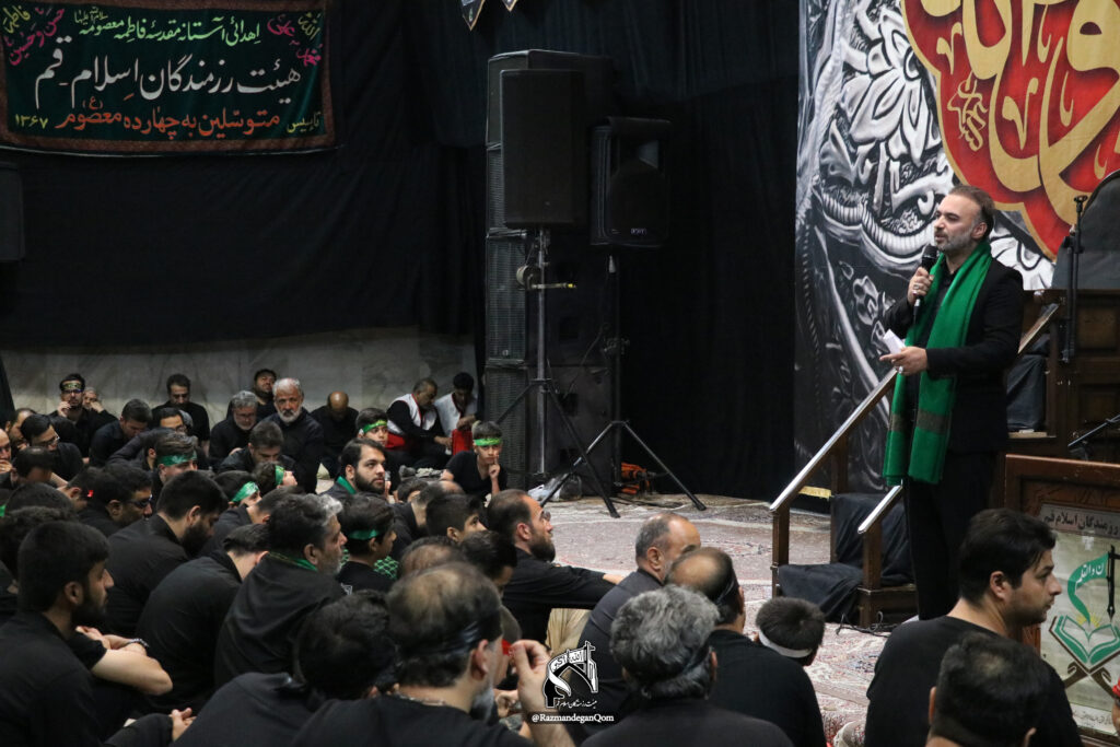 مراسم عزاداری محرم 1447 - شب عاشورا - هیات رزمندگان اسلام قم
