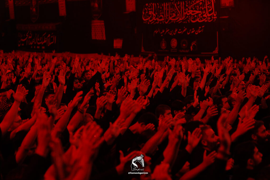 مراسم عزاداری محرم 1447 - شب عاشورا - هیات رزمندگان اسلام قم