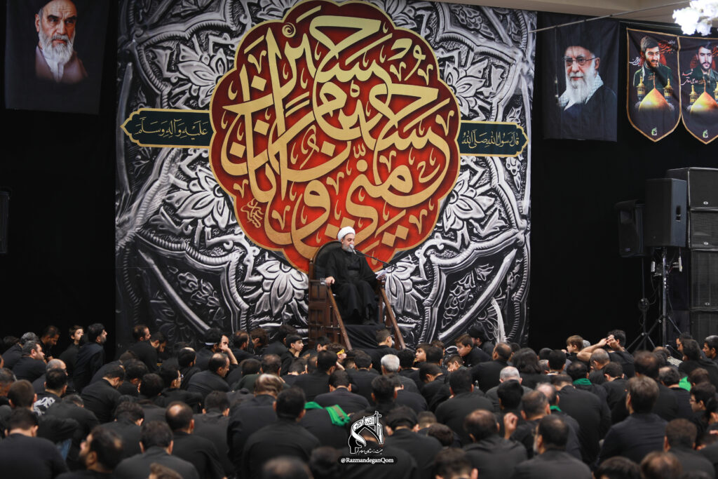 مراسم عزاداری محرم 1447 - شام غریبان - هیات رزمندگان اسلام قم