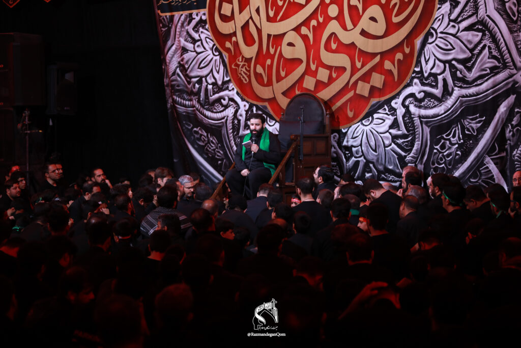 مراسم عزاداری محرم 1447 - شب عاشورا - هیات رزمندگان اسلام قم
