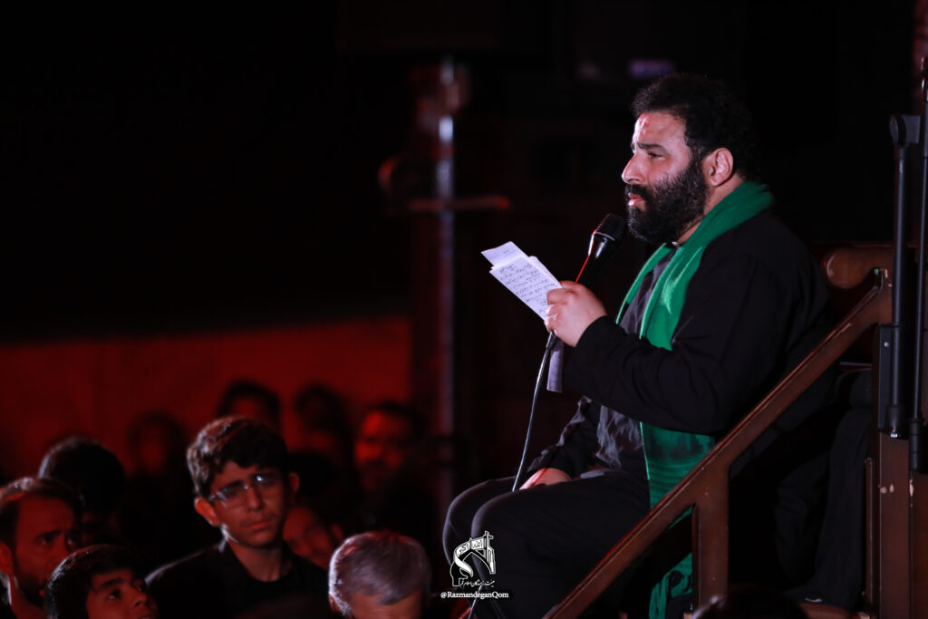 مراسم عزاداری محرم 1447 - شام غریبان - هیات رزمندگان اسلام قم