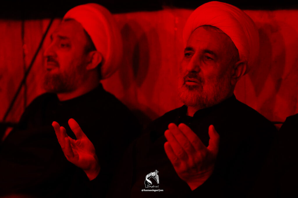 مراسم عزاداری محرم 1447 - شب عاشورا - هیات رزمندگان اسلام قم