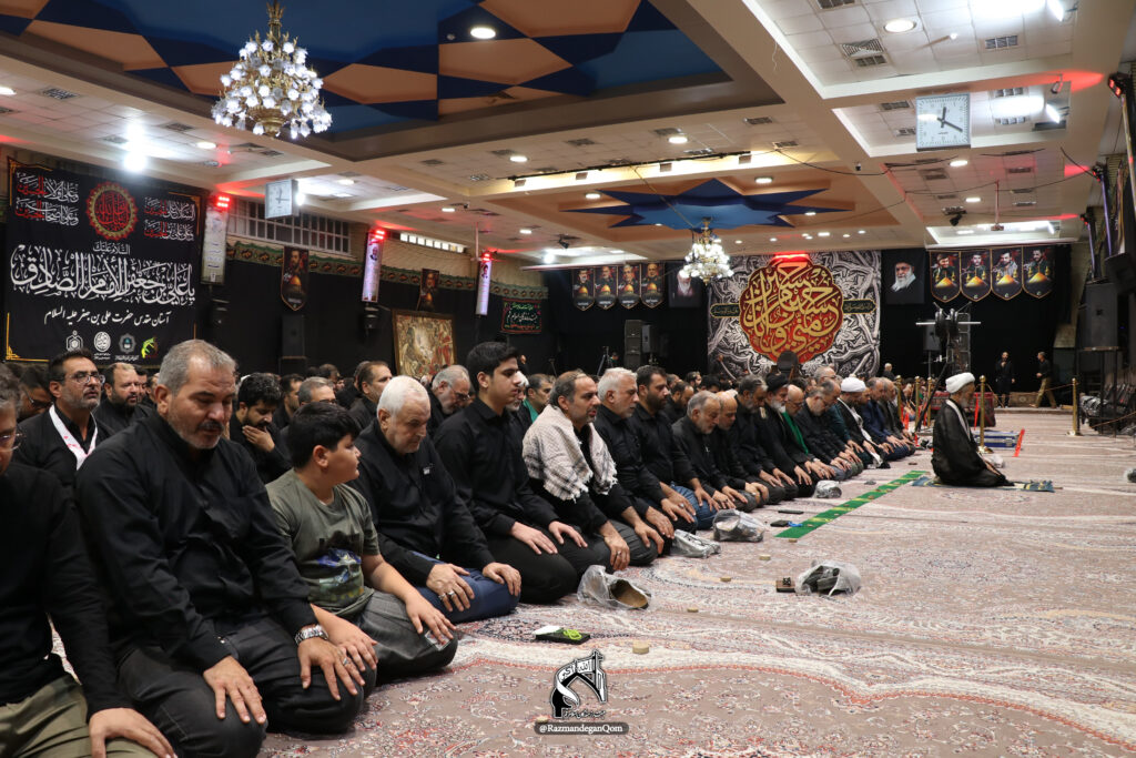 مراسم عزاداری محرم 1447 - ظهرعاشورا - هیات رزمندگان اسلام قم
