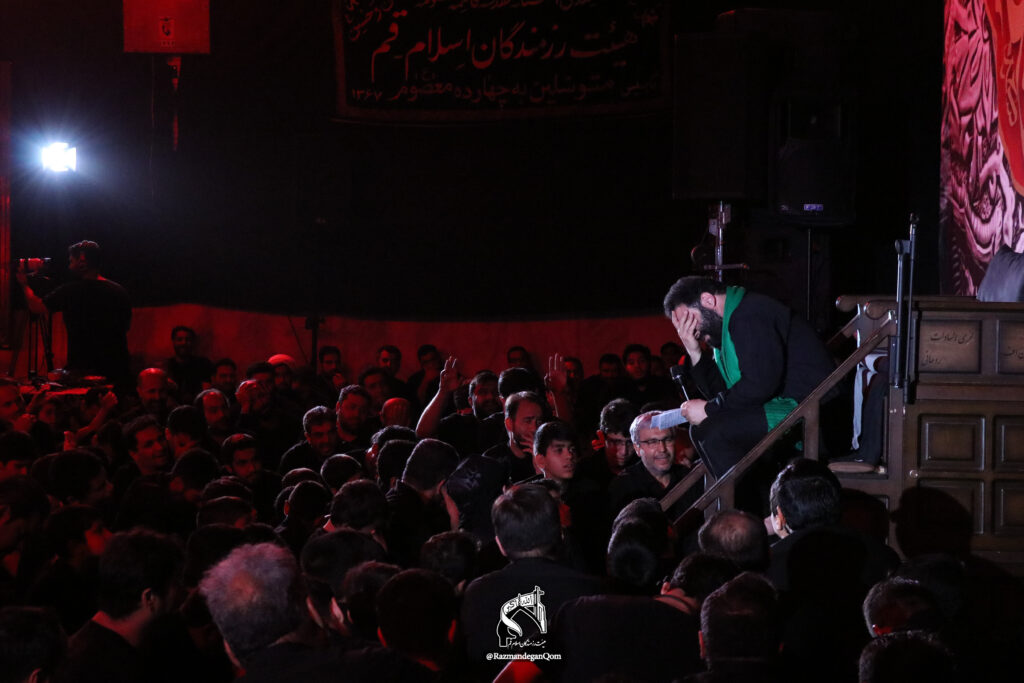 مراسم عزاداری محرم 1447 - شام غریبان - هیات رزمندگان اسلام قم