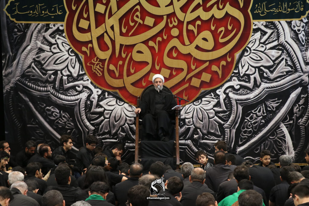 مراسم عزاداری محرم 1447 - شام غریبان - هیات رزمندگان اسلام قم