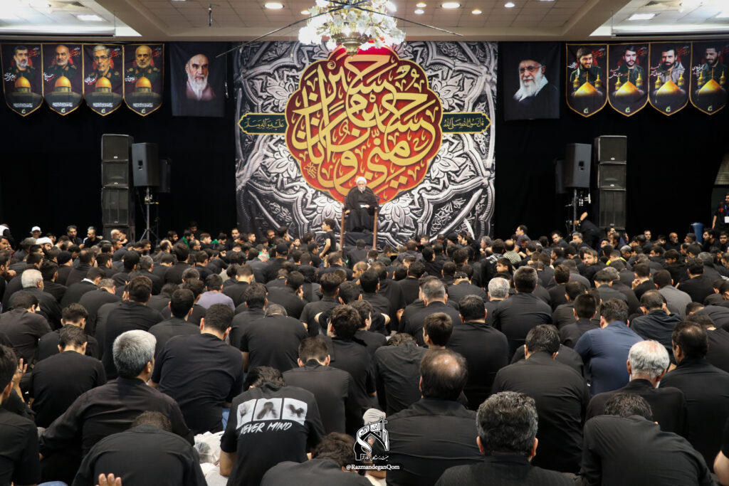 مراسم عزاداری محرم 1447 - شب هفتم - هیات رزمندگان اسلام قم