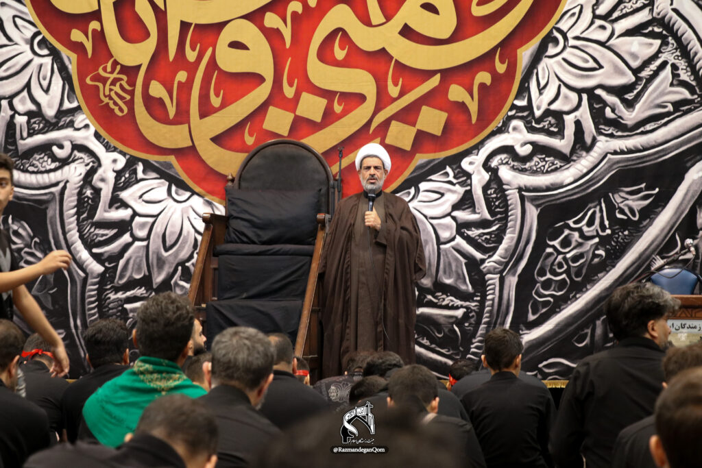 مراسم عزاداری محرم 1447 - شب هشتم - هیات رزمندگان اسلام قم