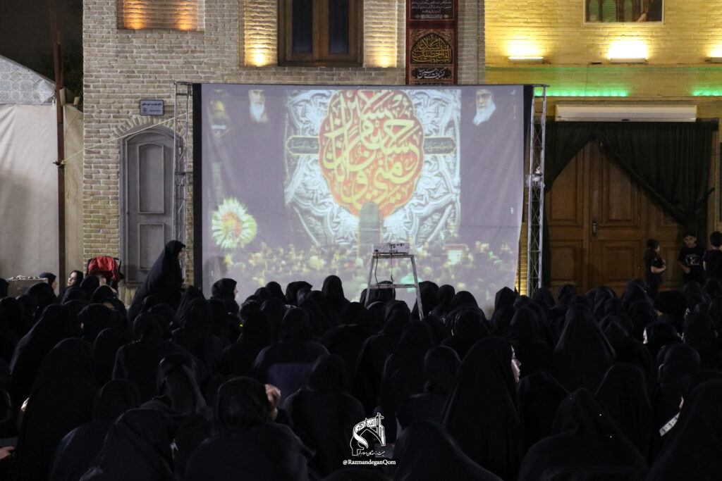 مراسم عزاداری محرم 1447 - شب هشتم - هیات رزمندگان اسلام قم