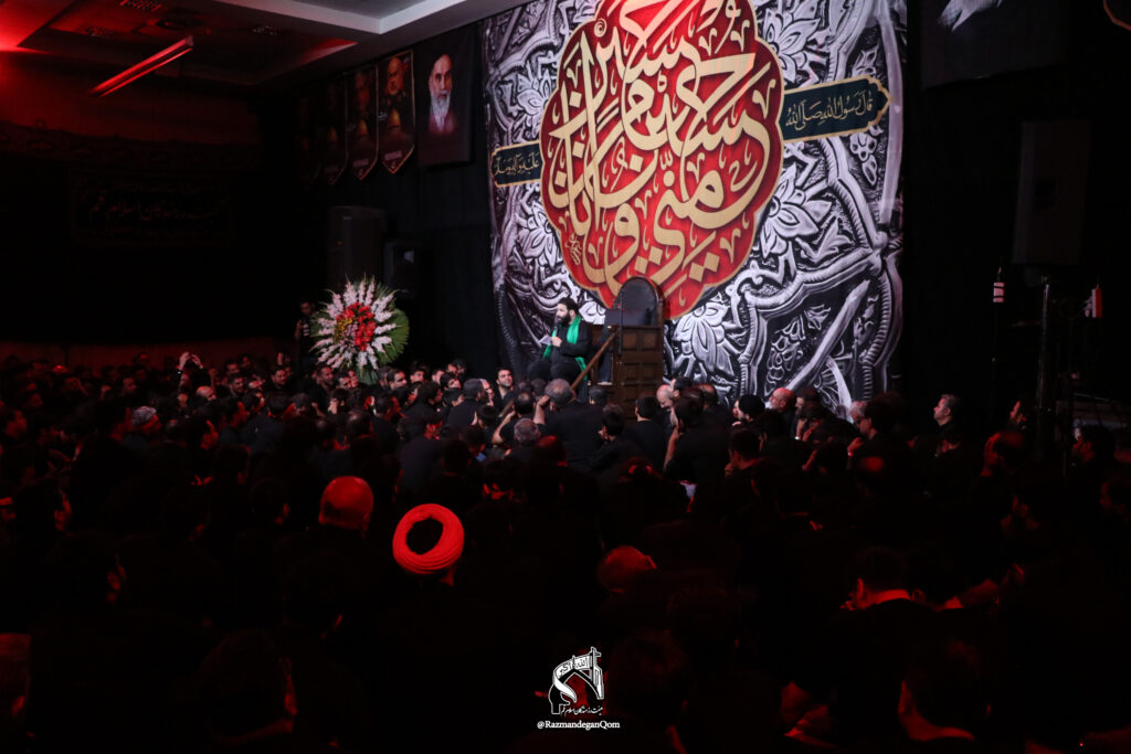 مراسم عزاداری محرم 1447 - شب هشتم - هیات رزمندگان اسلام قم